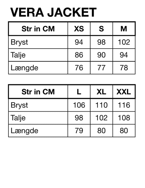 HUNKØN Vera Jacket Jakker Black