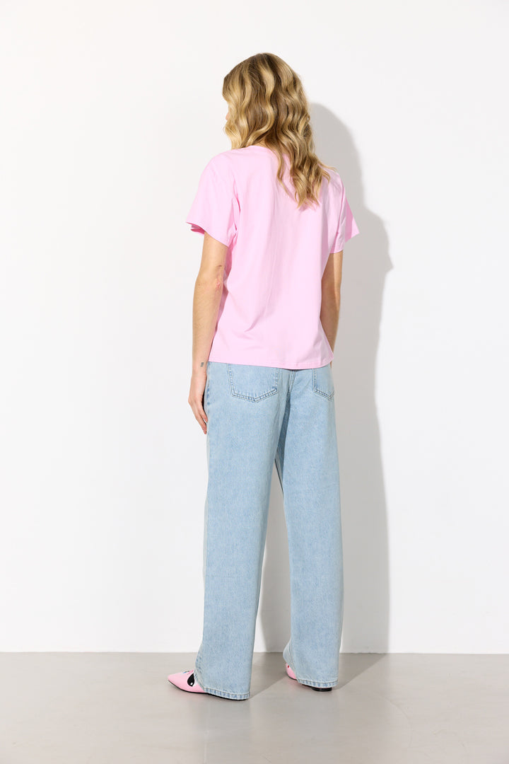 HUNKØN Vibe T-shirt T-shirts Rose