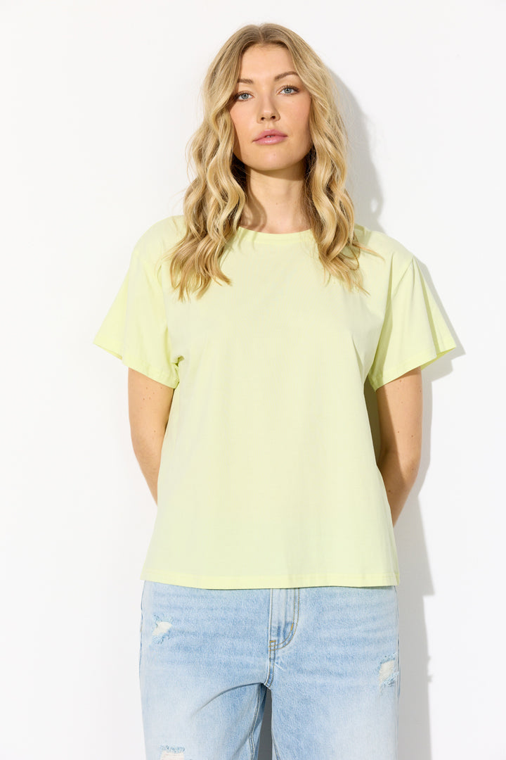 HUNKØN Vibe T-shirt T-shirts Yellow