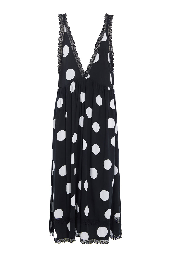 HUNKØN Vicky Dress Kjoler Big Dots