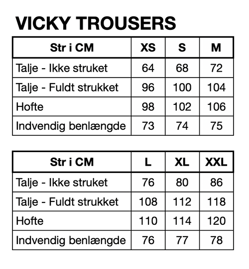 HUNKØN Vicky Trousers Bukser Big Dots
