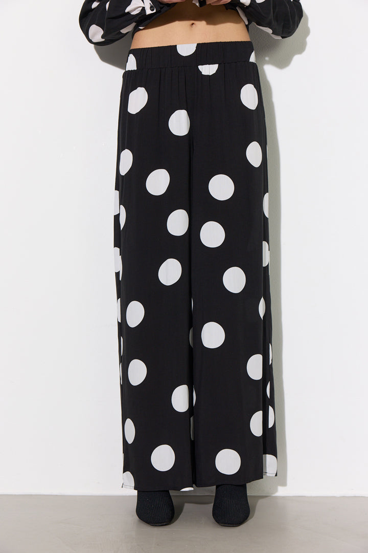 HUNKØN Vicky Trousers Bukser Big Dots