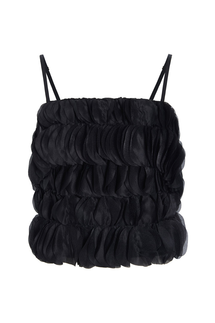 HUNKØN Aiko Top Toppe Black