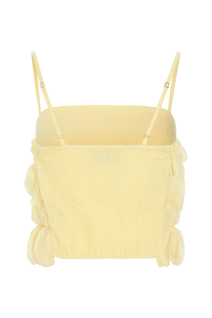 HUNKØN Aiko Top Toppe Yellow