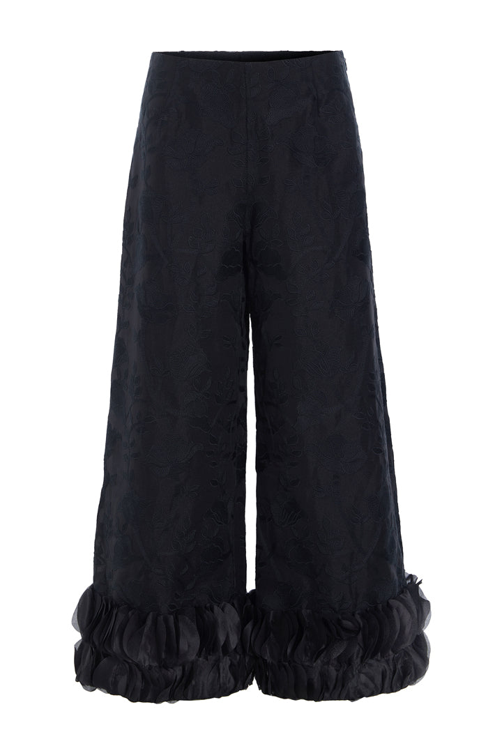 HUNKØN Aiko Trousers Bukser Black