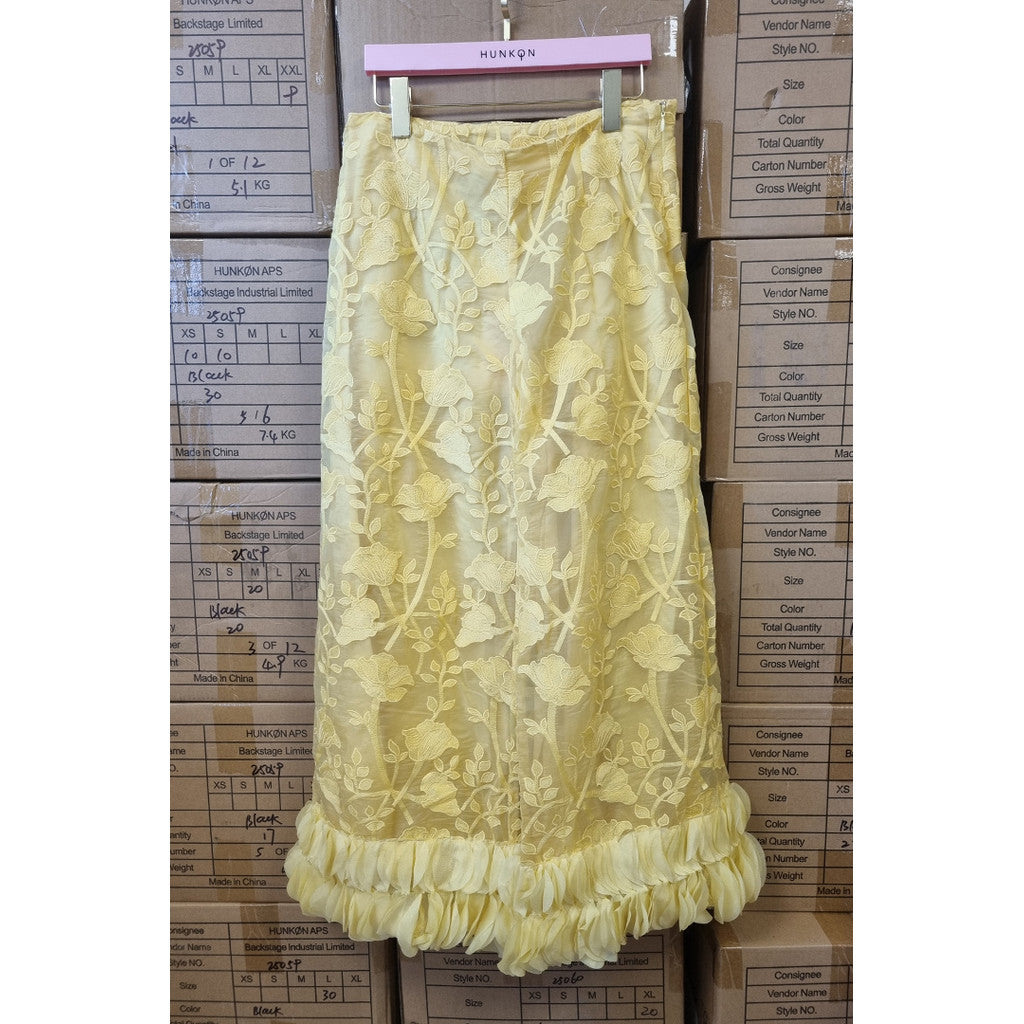HUNKØN Aiko Trousers Bukser Yellow