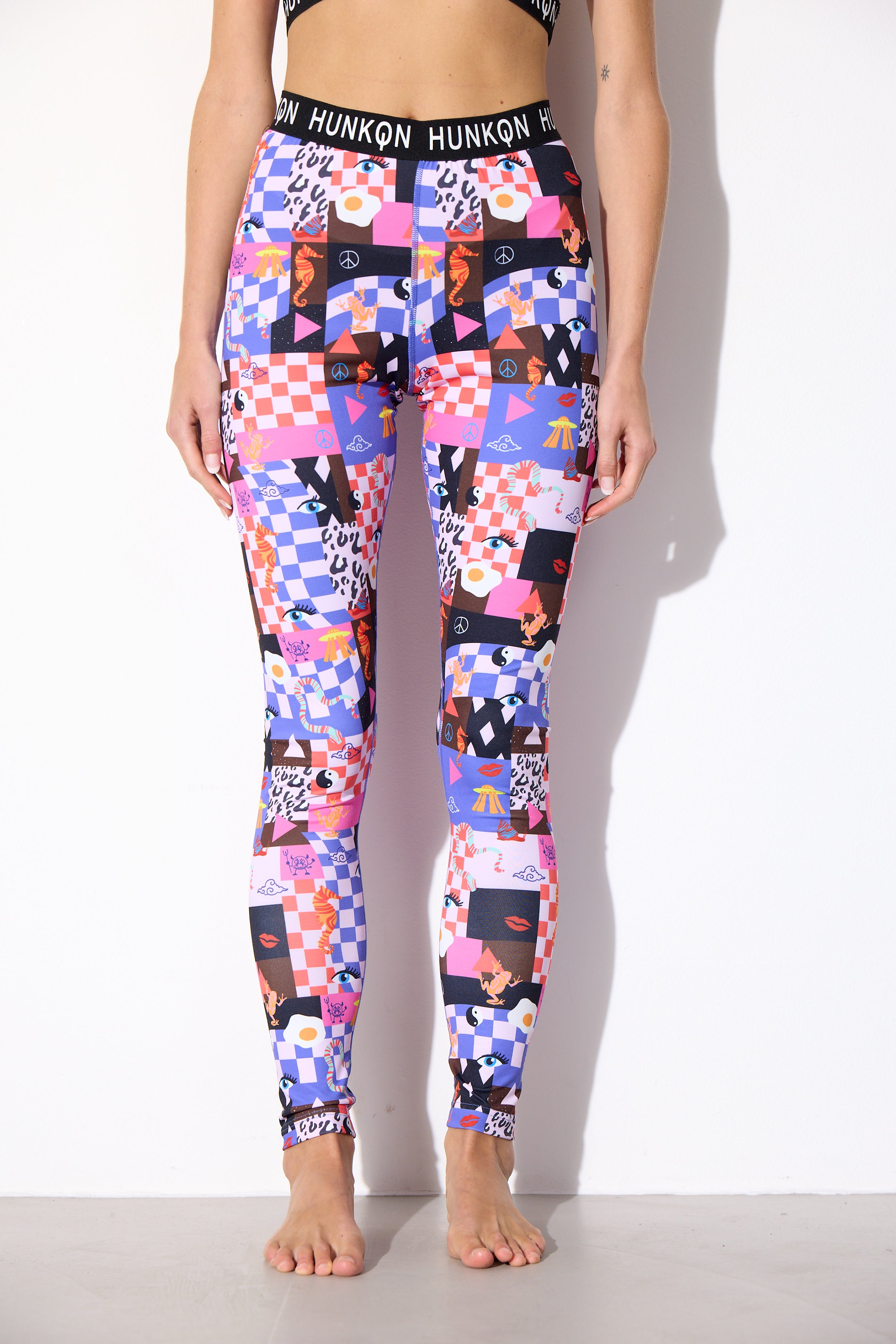 HUNKØN Alba Leggings Leggings Multiverse Art Print