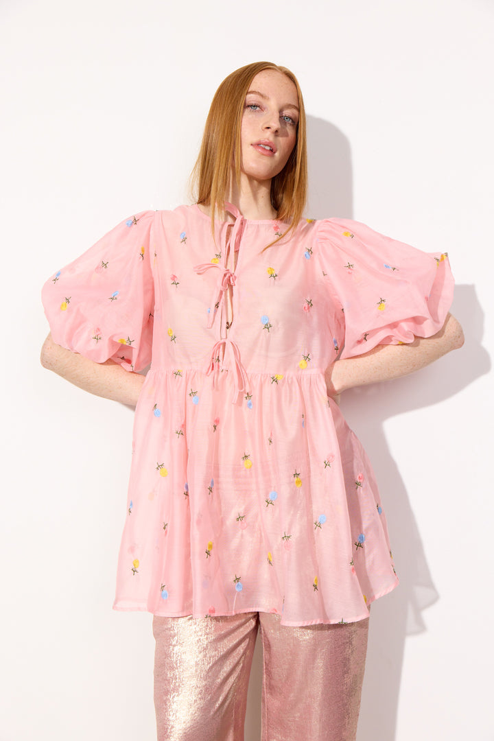 HUNKØN Amara Dress Kjoler Light Pink