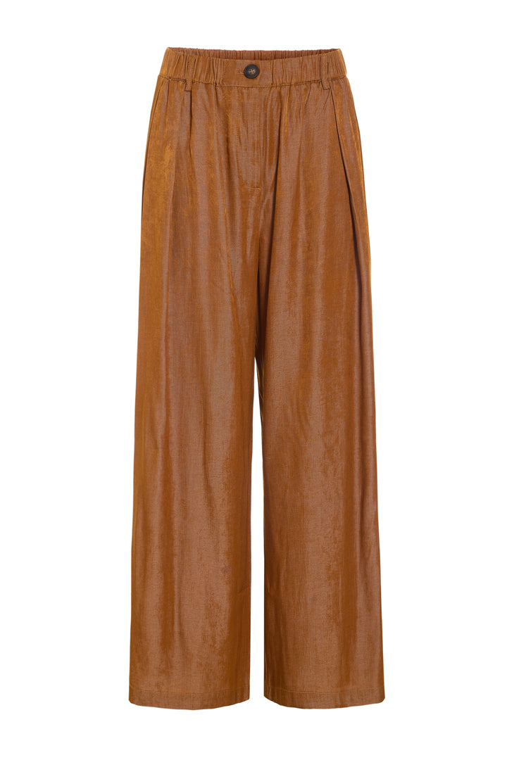 HUNKØN Andy Trousers Bukser Brown