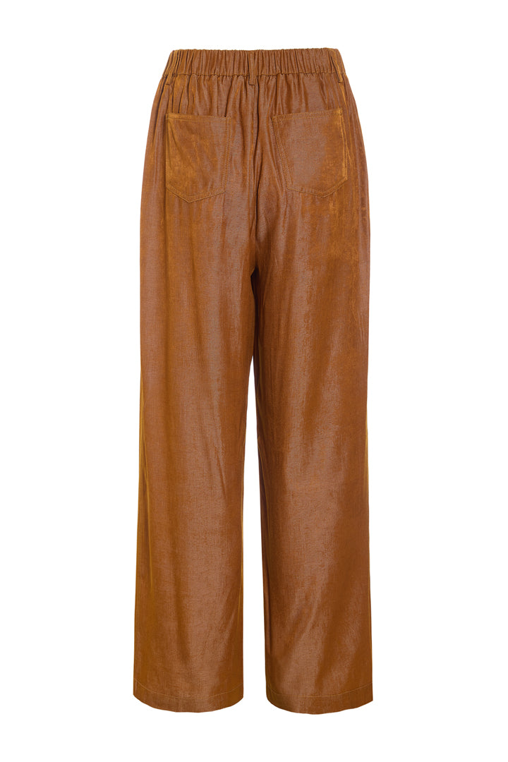 HUNKØN Andy Trousers Bukser Brown