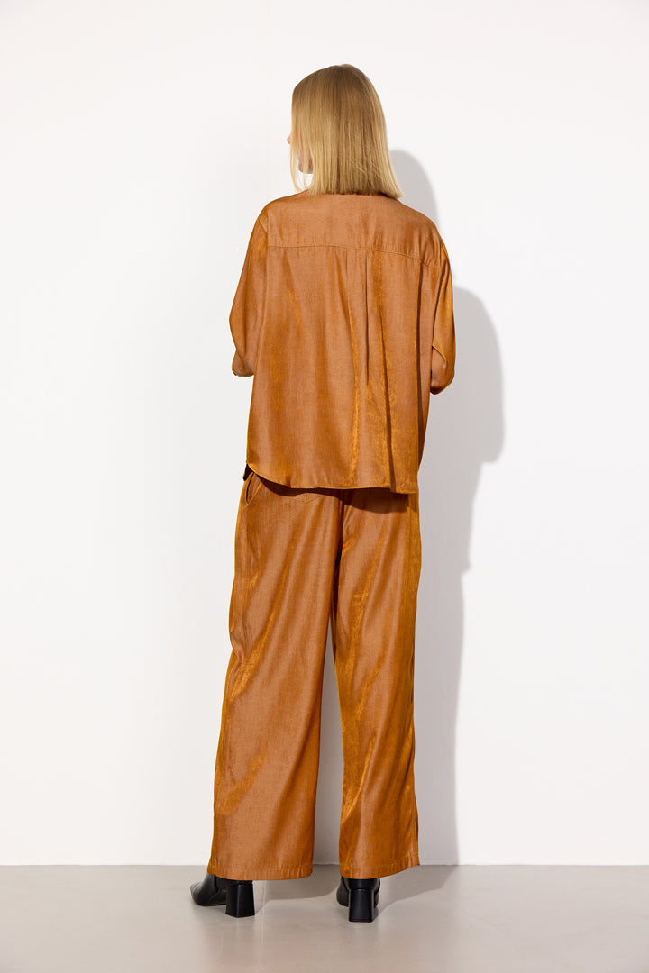 HUNKØN Andy Trousers Bukser Brown