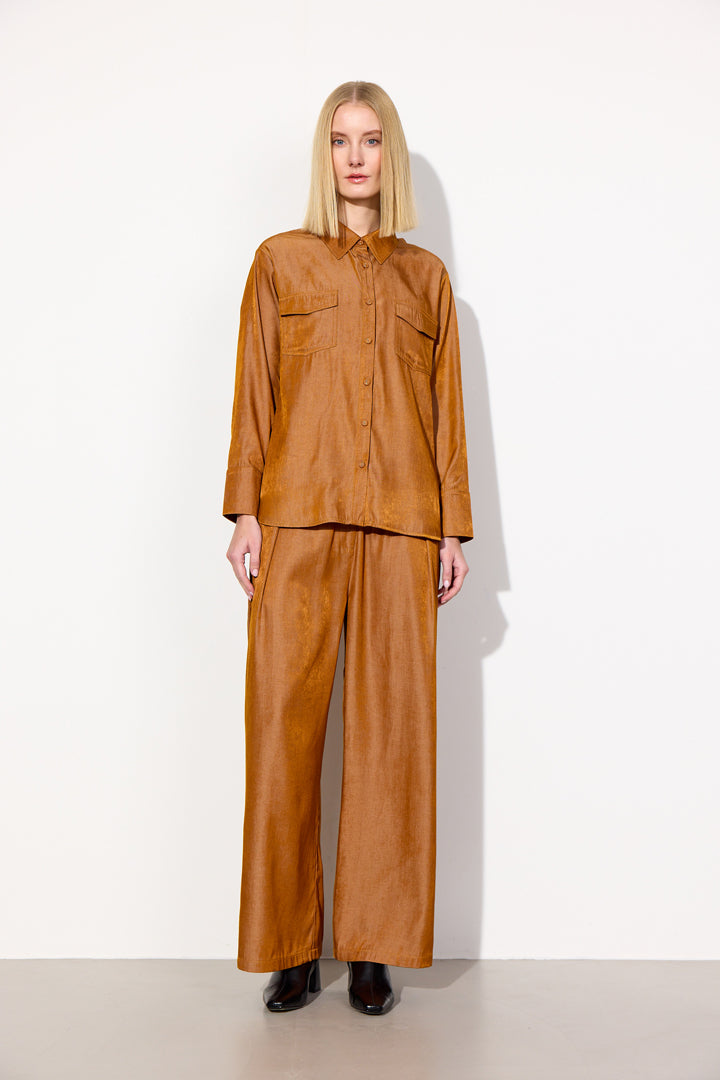 HUNKØN Andy Trousers Bukser Brown