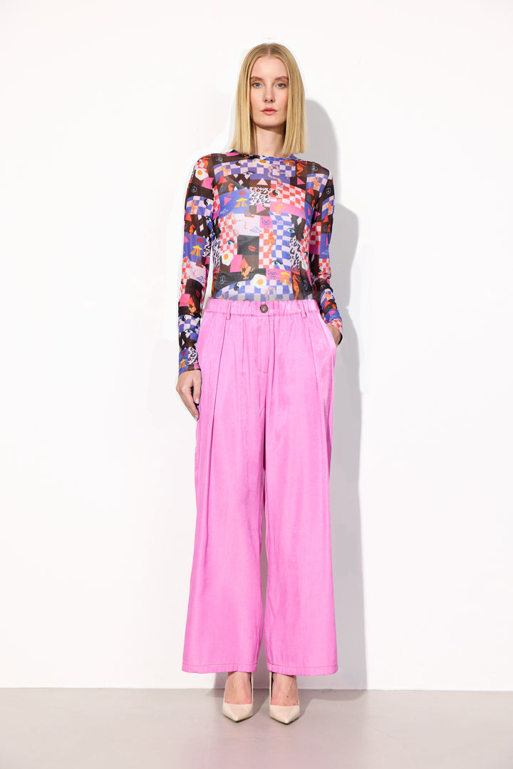 HUNKØN Andy Trousers Bukser Pink