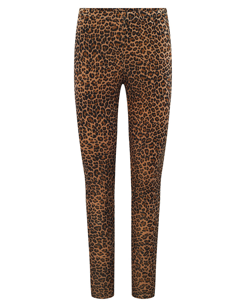 HUNKØN Angela Velour Leggings Leggings Leopard