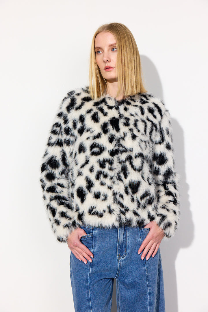 HUNKØN Anita Jacket Jakker Snowleopard