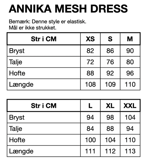HUNKØN Annika Mesh Dress Kjoler Outer Space Art Print