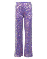 HUNKØN Aya Sequin Trousers Bukser Purple