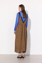 HUNKØN Beate Oversized Dress Kjoler Brown