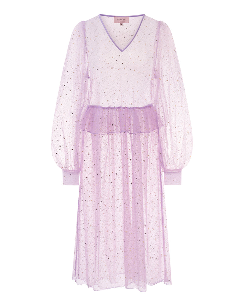 HUNKØN Bellatrix Dress Kjoler Lavender