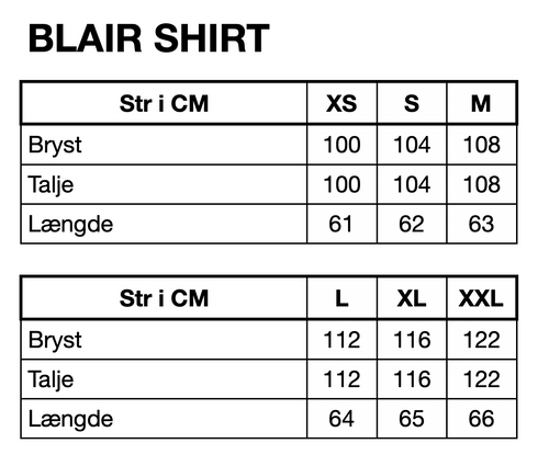 HUNKØN Blair Shirt Skjorter White
