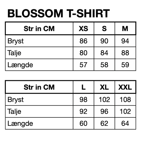 HUNKØN Blossom T-shirt T-shirts White