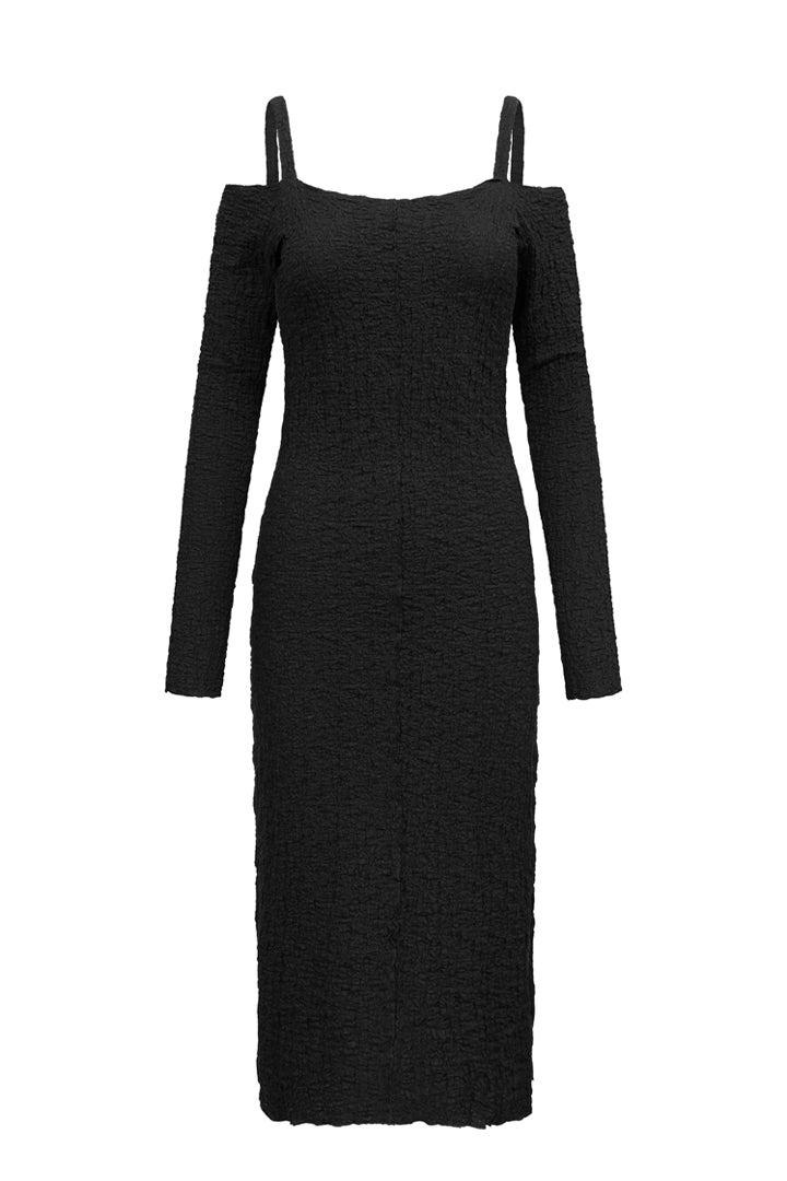 HUNKØN Brenda Dress Kjoler Black