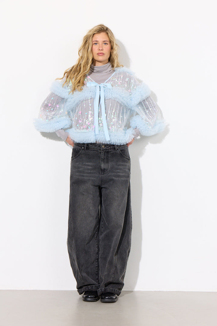 HUNKØN Bridget Shirt Skjorter Soft Blue