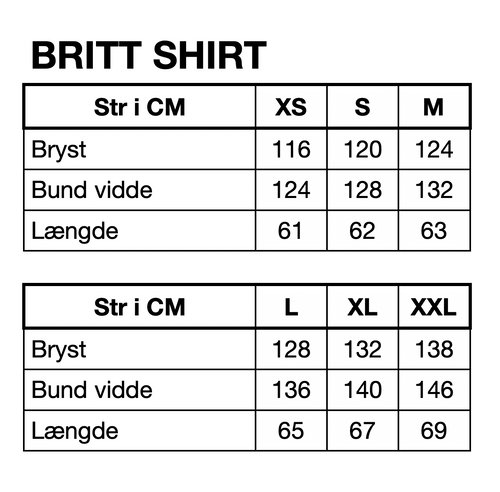 HUNKØN Britt Shirt Skjorter Black