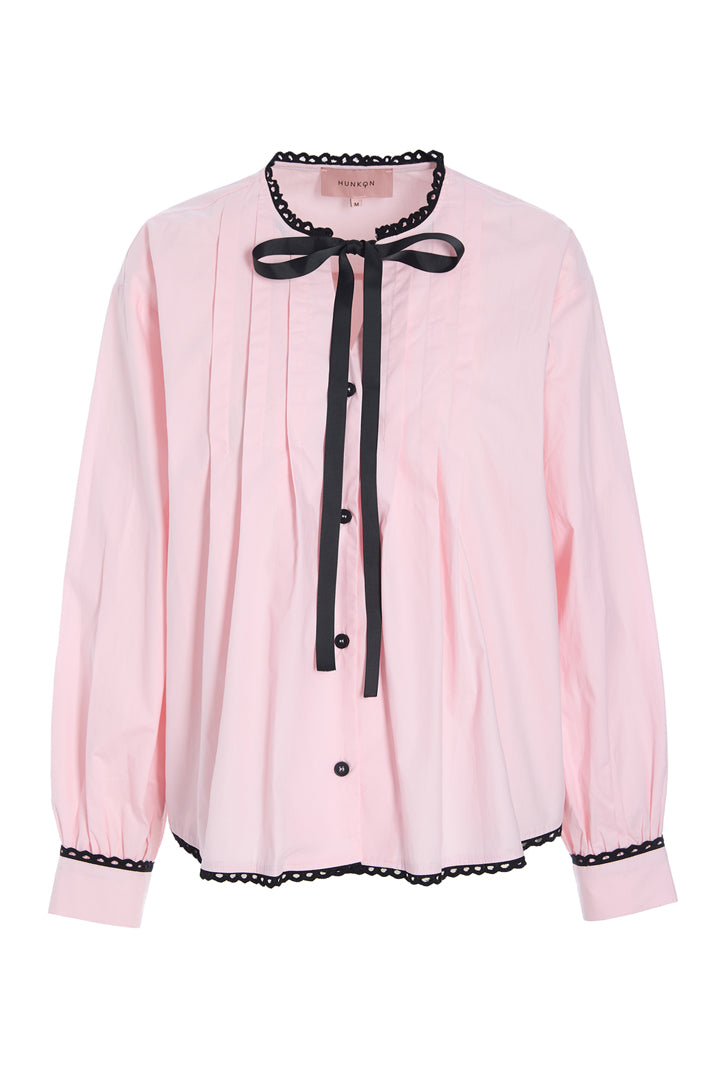 HUNKØN Britt Shirt Skjorter Pink