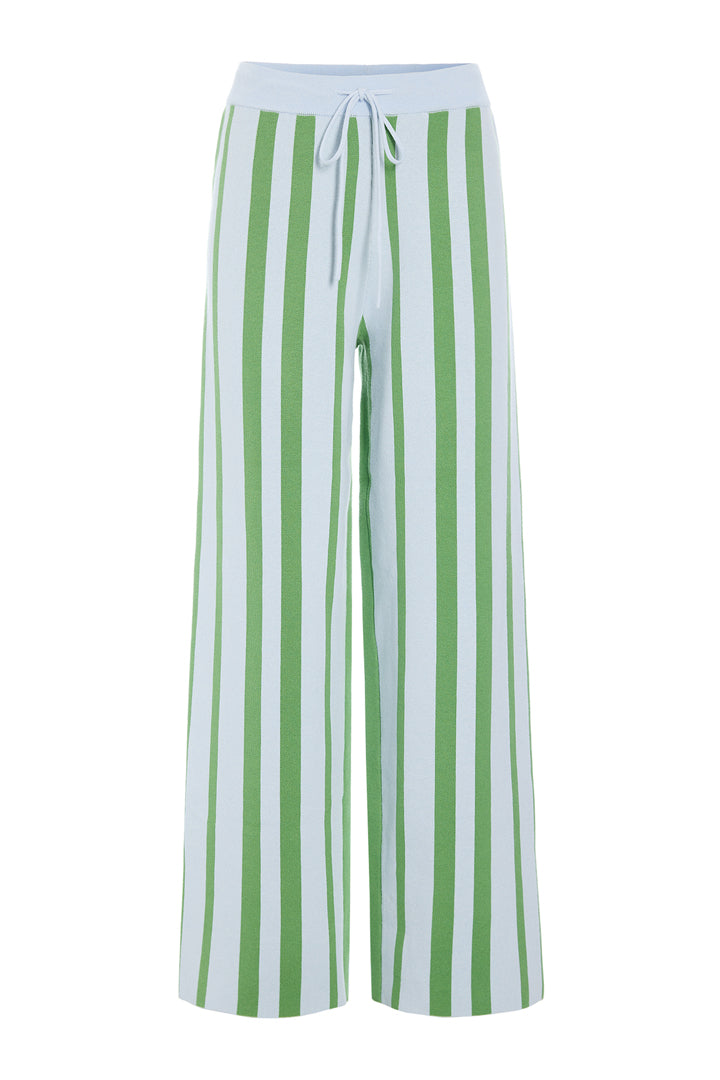 HUNKØN Bubbles Trousers Bukser Green Striped