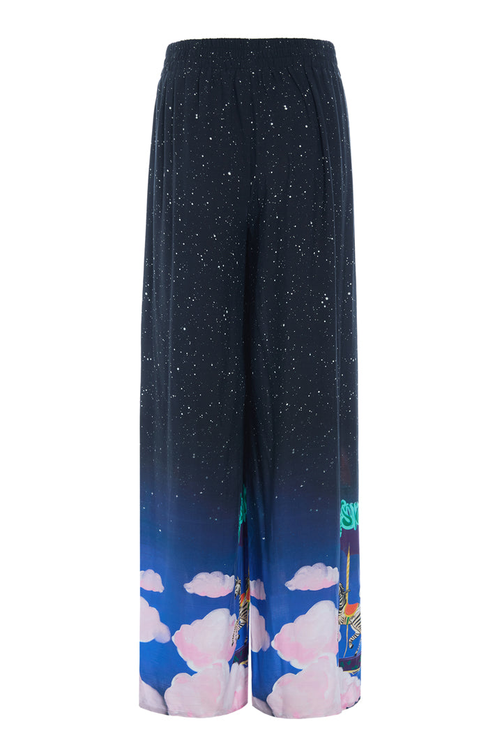 HUNKØN Calista Trousers Bukser Dream Fairground Art Print