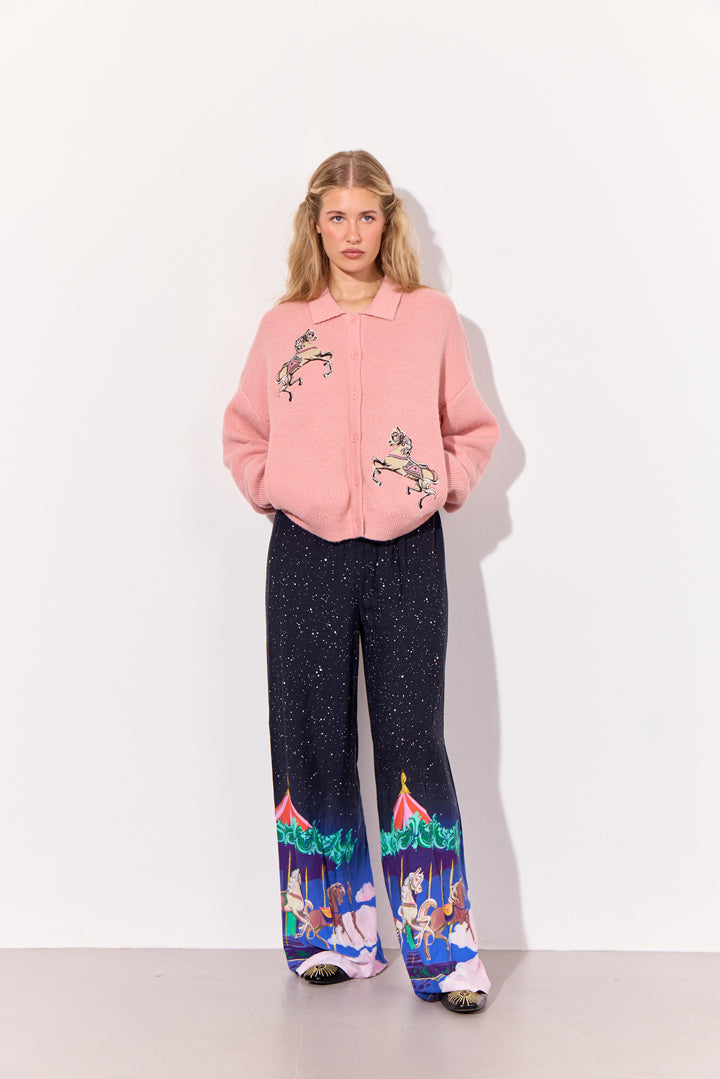 HUNKØN Calista Trousers Bukser Dream Fairground Art Print