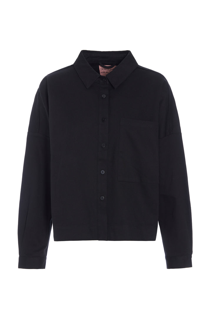 HUNKØN Camden Shirt Skjorter Black