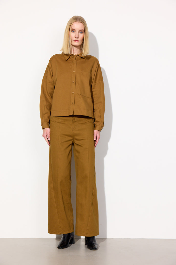 HUNKØN Camden Trousers Bukser Brown