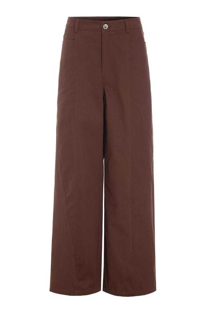 HUNKØN Camden Trousers Bukser Chocolate