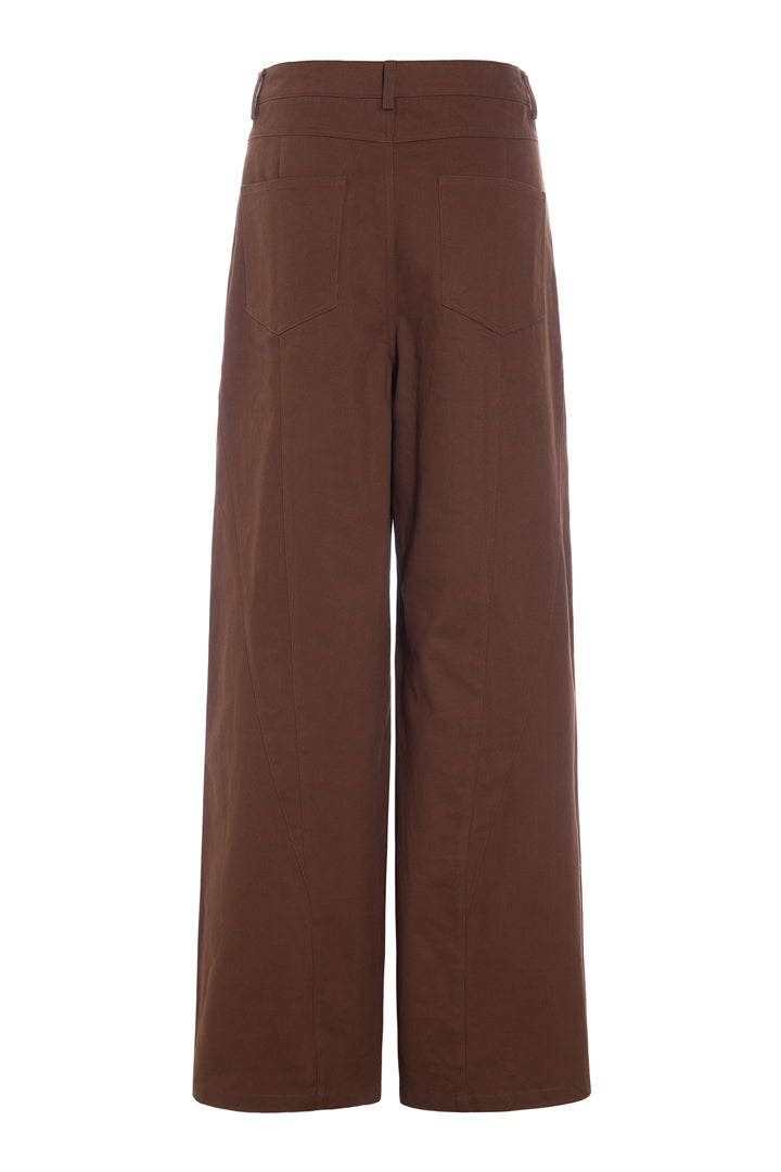 HUNKØN Camden Trousers Bukser Chocolate