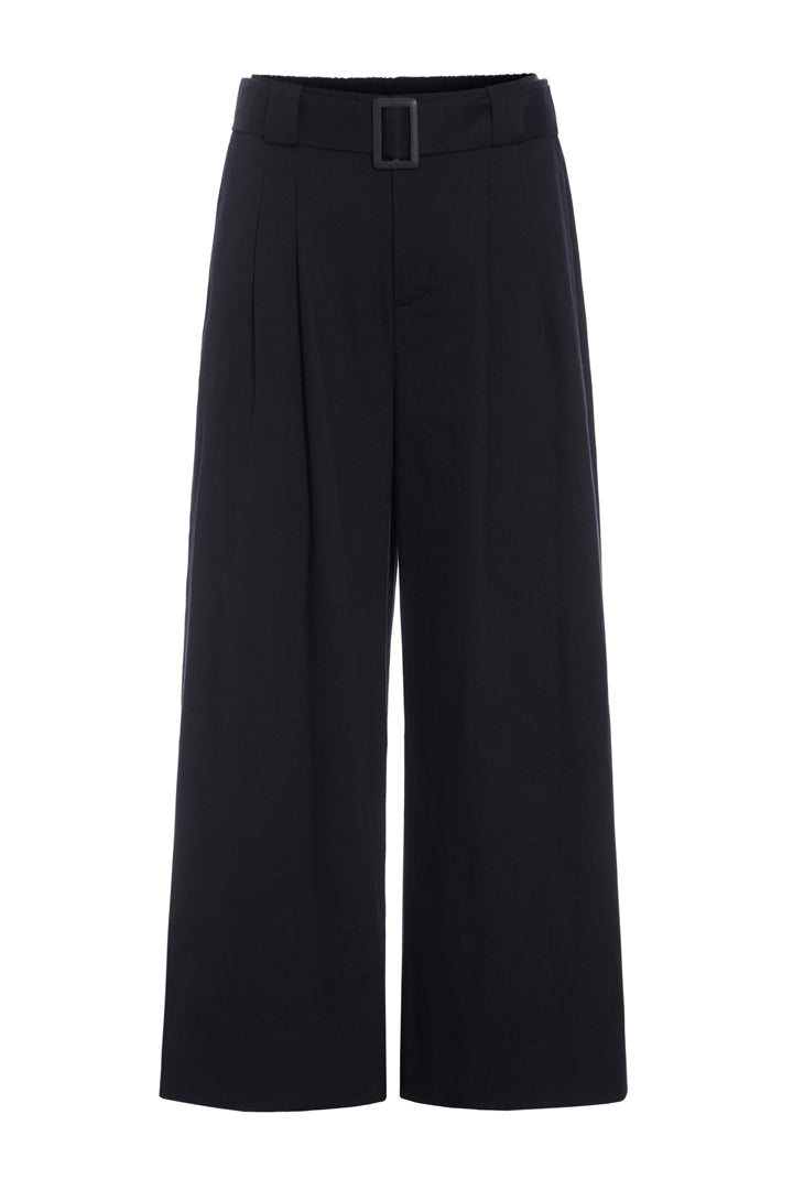 HUNKØN Camden Wide Trousers Bukser Black