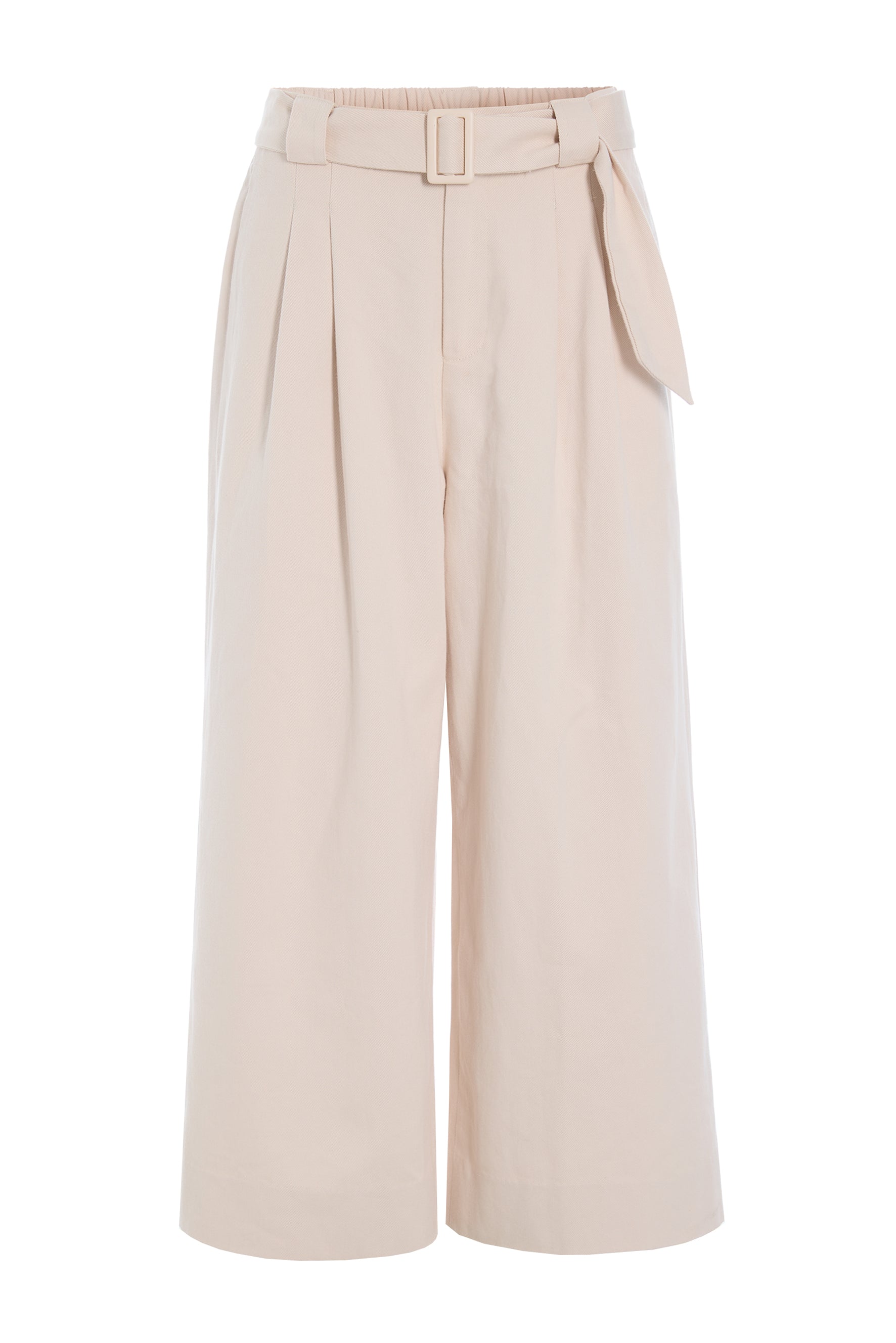 HUNKØN Camden Wide Trousers Bukser Cream