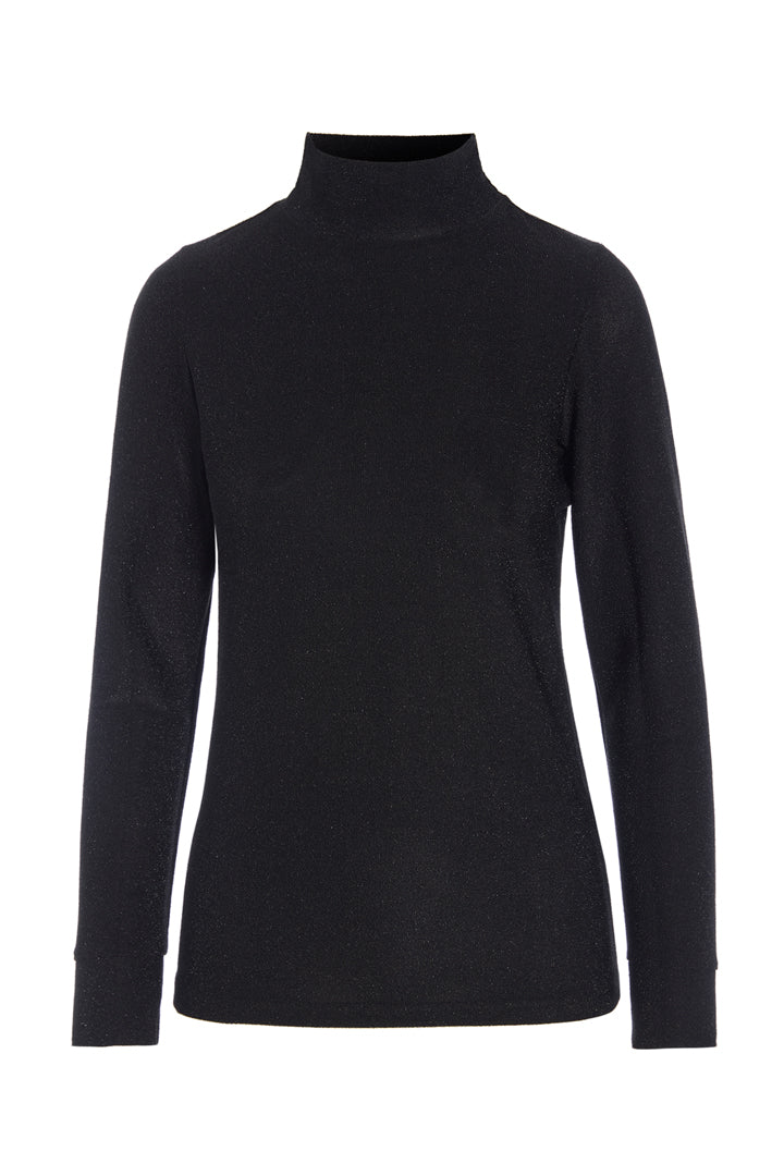 HUNKØN Cattia Blouse Bluser Black