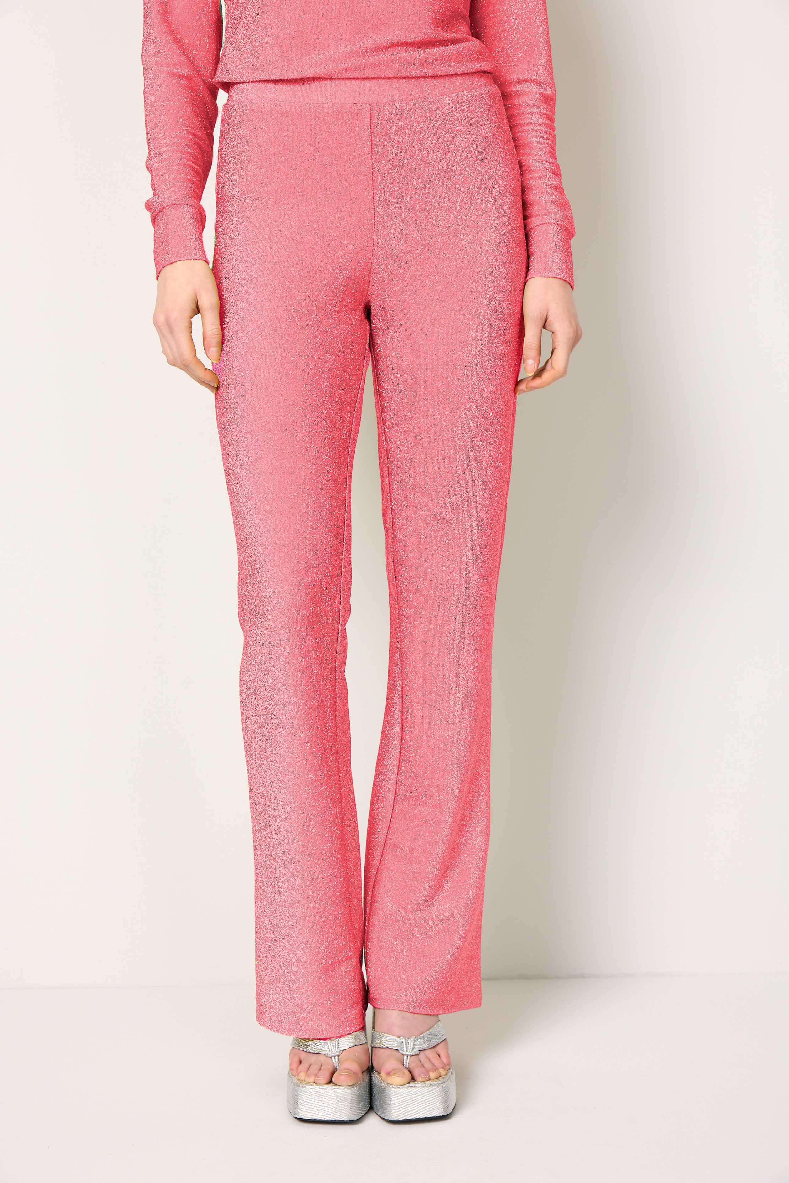 HUNKØN Cattia Trousers Bukser Cotton Candy