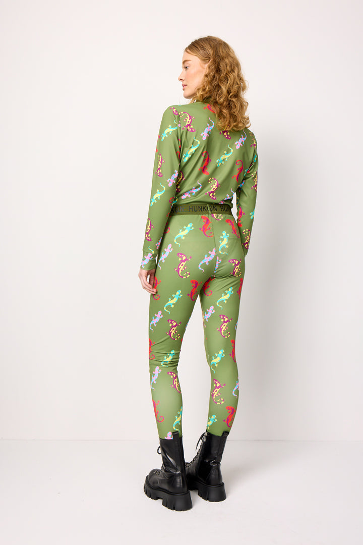 HUNKØN Charlie Leggings Leggings The Salamander Art Print