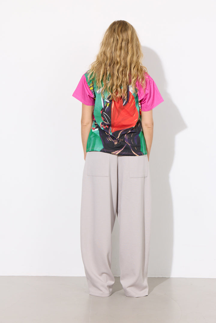 HUNKØN Chili Trousers Bukser Grey