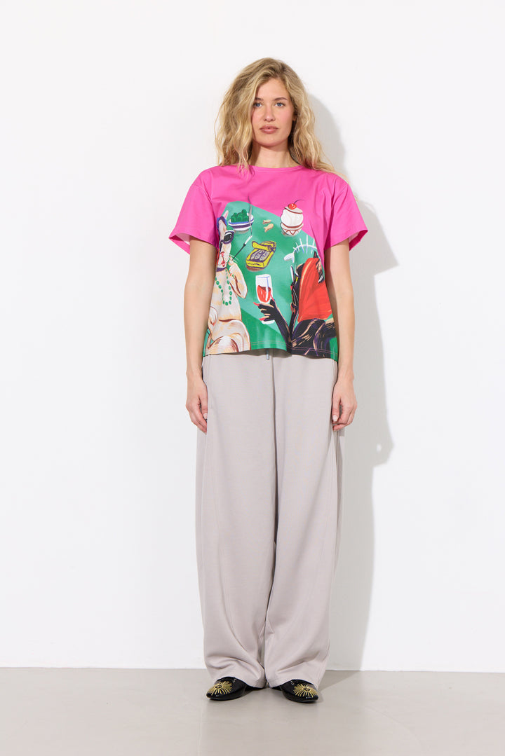 HUNKØN Chili Trousers Bukser Grey