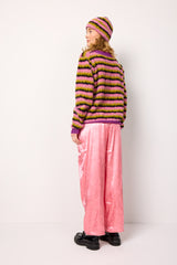 HUNKØN Dakota Knit Blouse Bluser Mix stripe