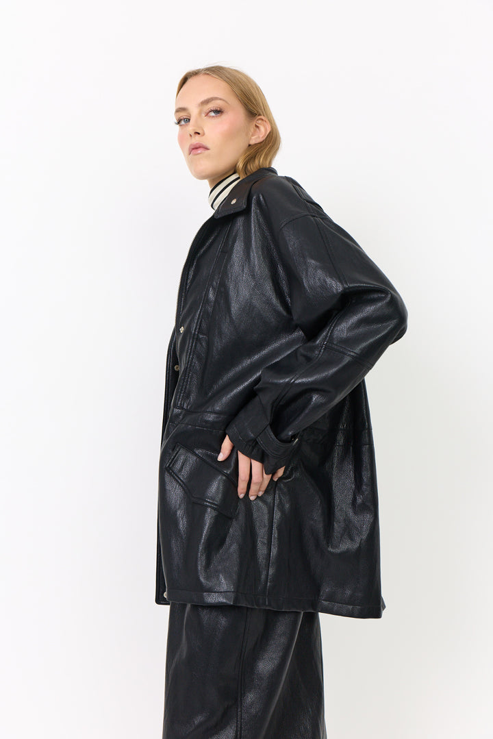 HUNKØN Daniela Jacket Jakker Black