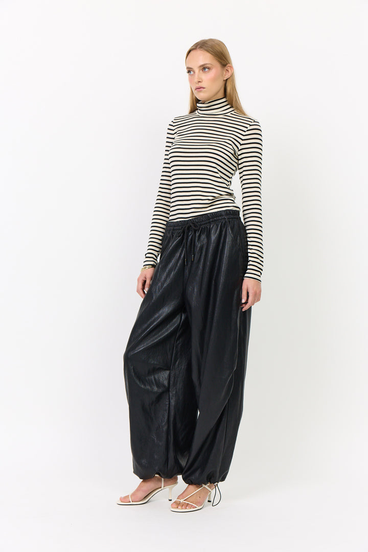 HUNKØN Daniela Trousers Bukser Black