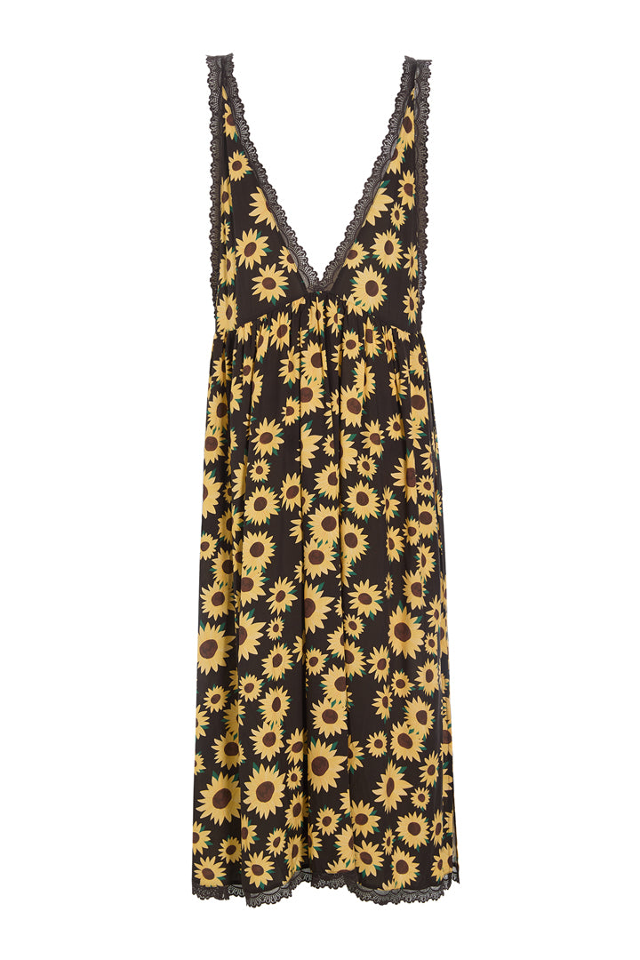HUNKØN Darlene Dress Kjoler Brown