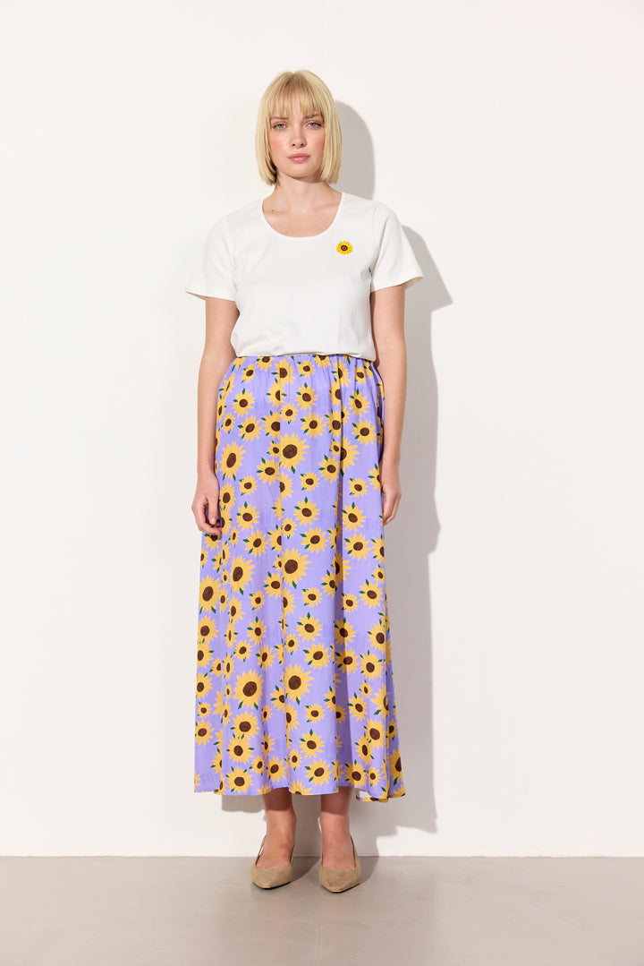 HUNKØN Darlene Skirt Nederdele Lavender