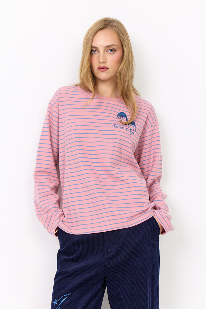 HUNKØN Davy Blouse Bluser Rose