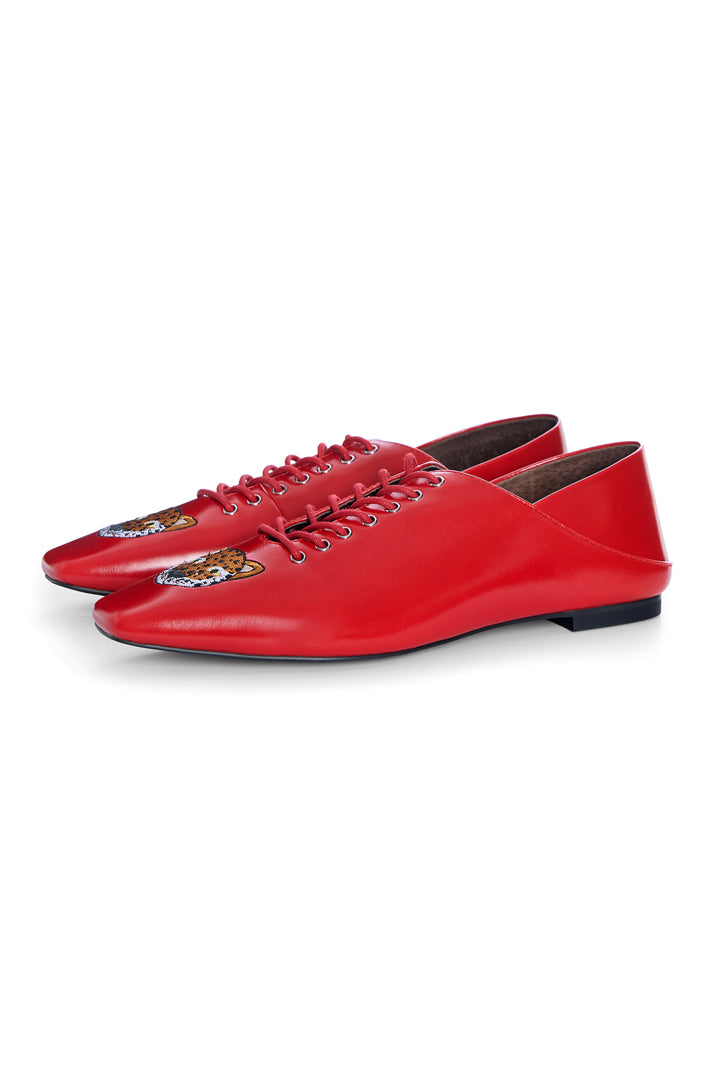 HUNKØN Elfrida Shoes Accessories Red